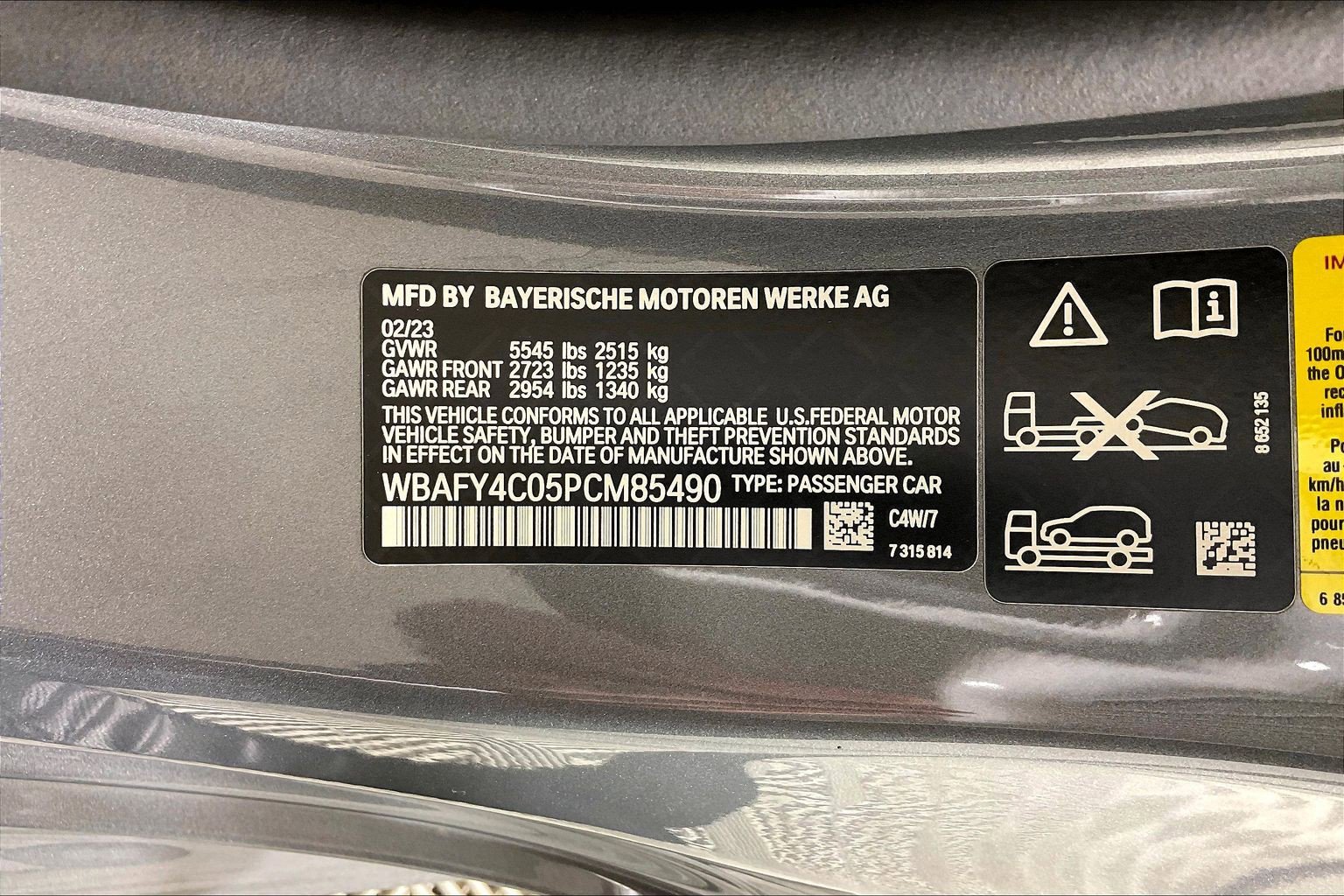 Certified 2023 BMW M850i xDrive Convertible image 36