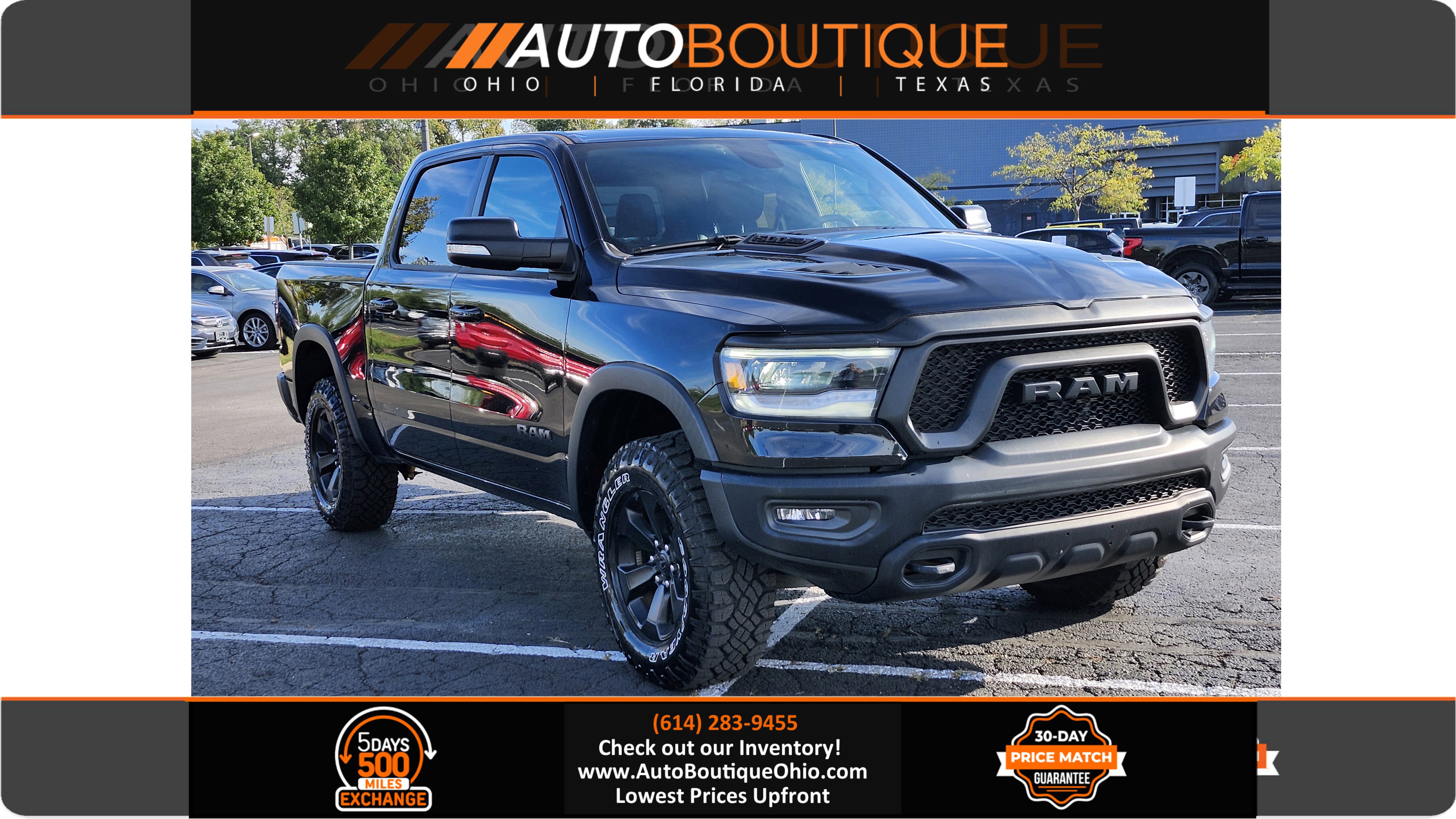 Used 2020 RAM 1500 Rebel w/ Rebel Level 1 Equipment Group