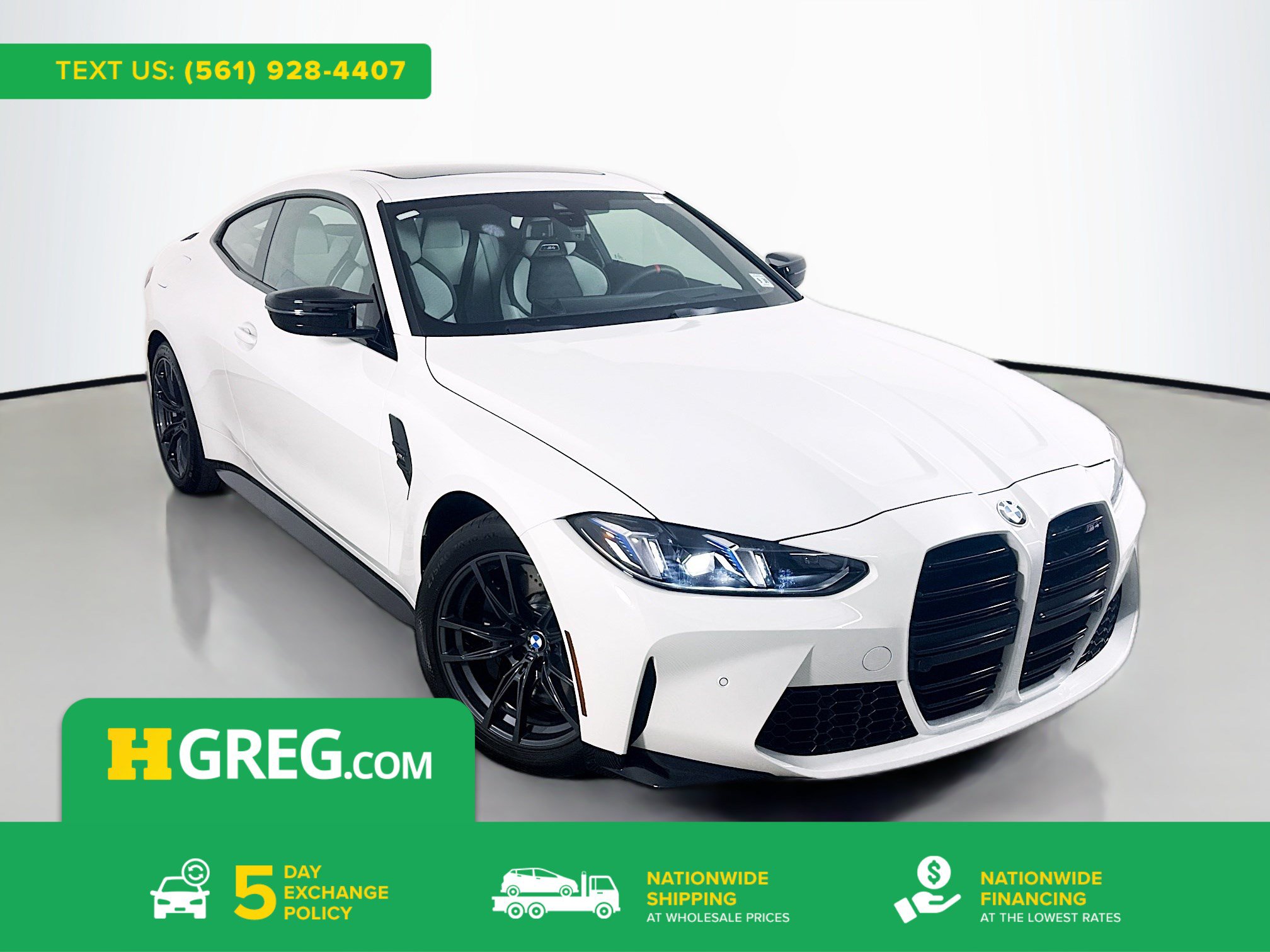 Used 2026 BMW M4 Coupe w/ Executive Package RWD image 1