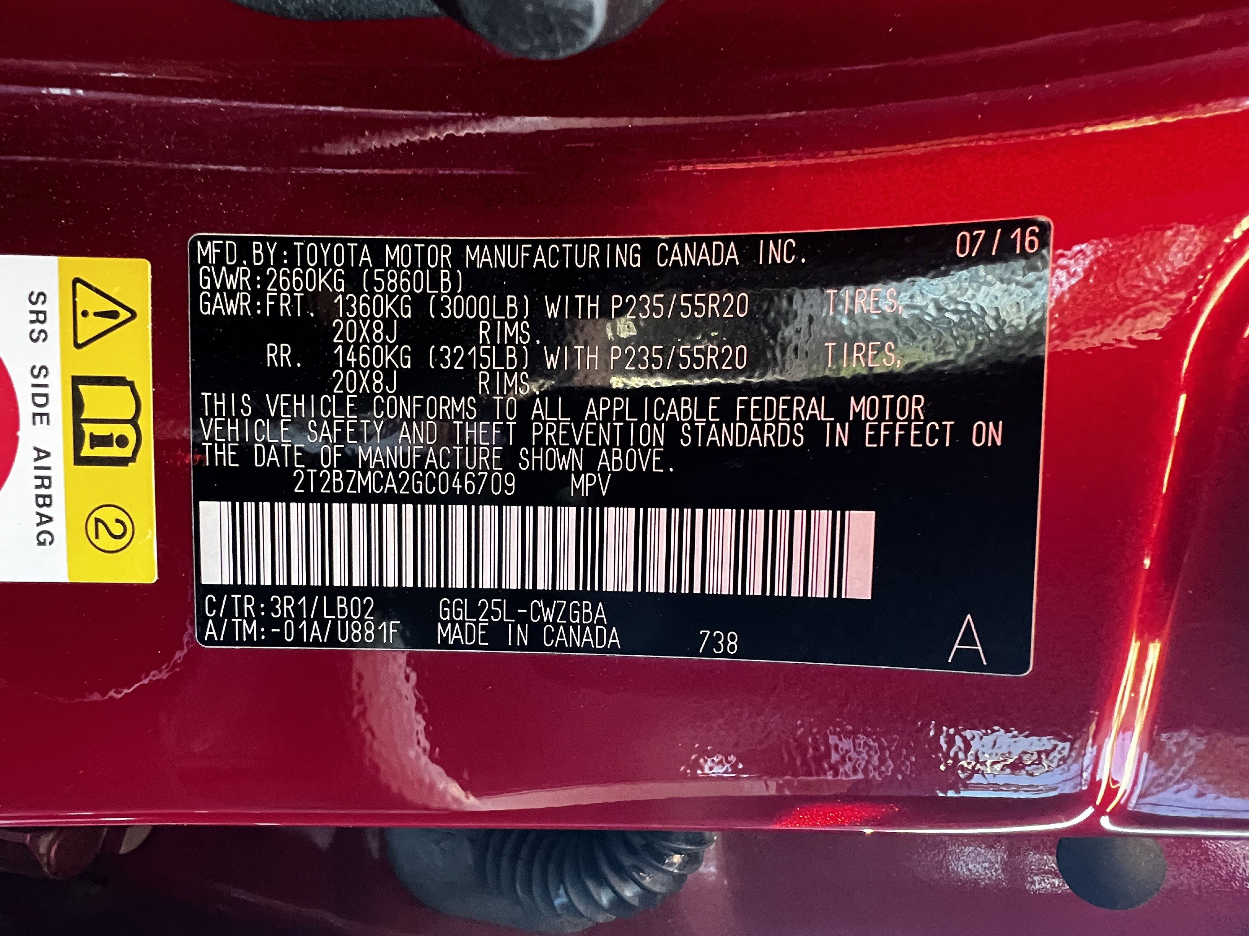 Used 2016 Lexus RX 350 AWD w/ Premium Package image 51