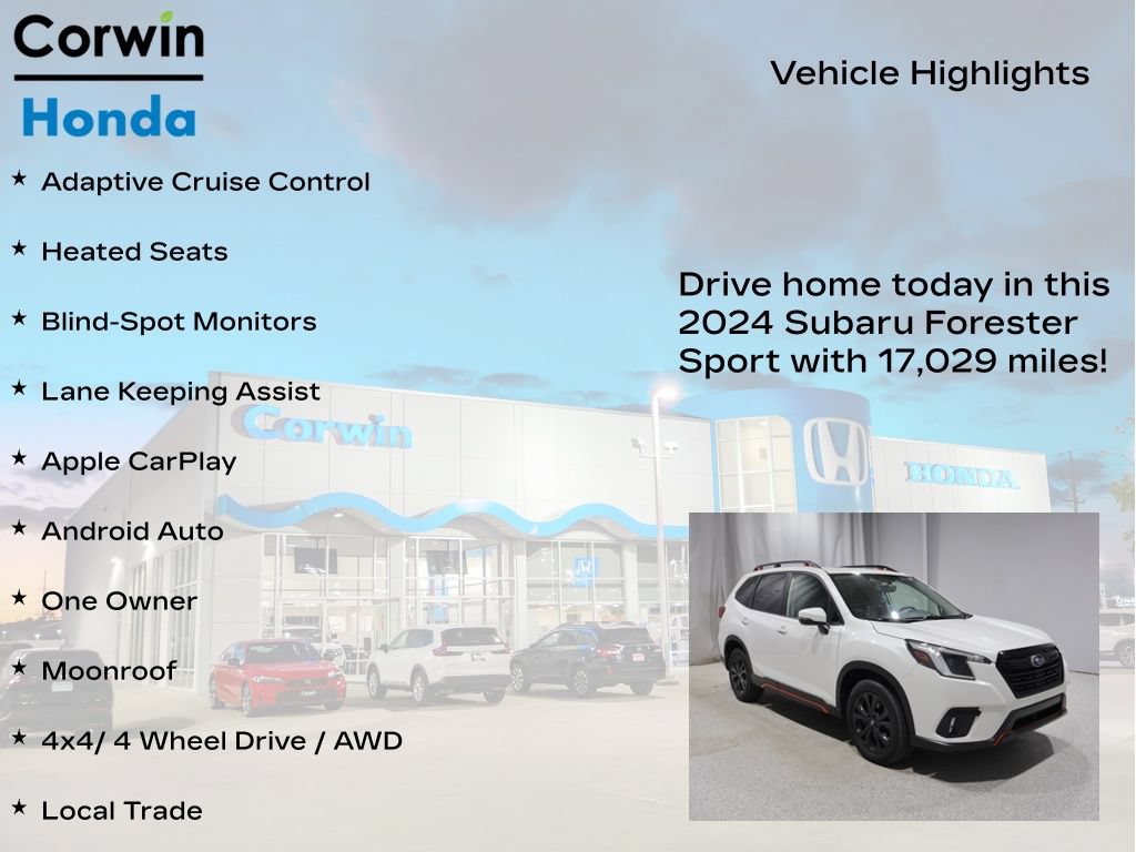 Used 2024 Subaru Forester Sport AWD/4WD image 6