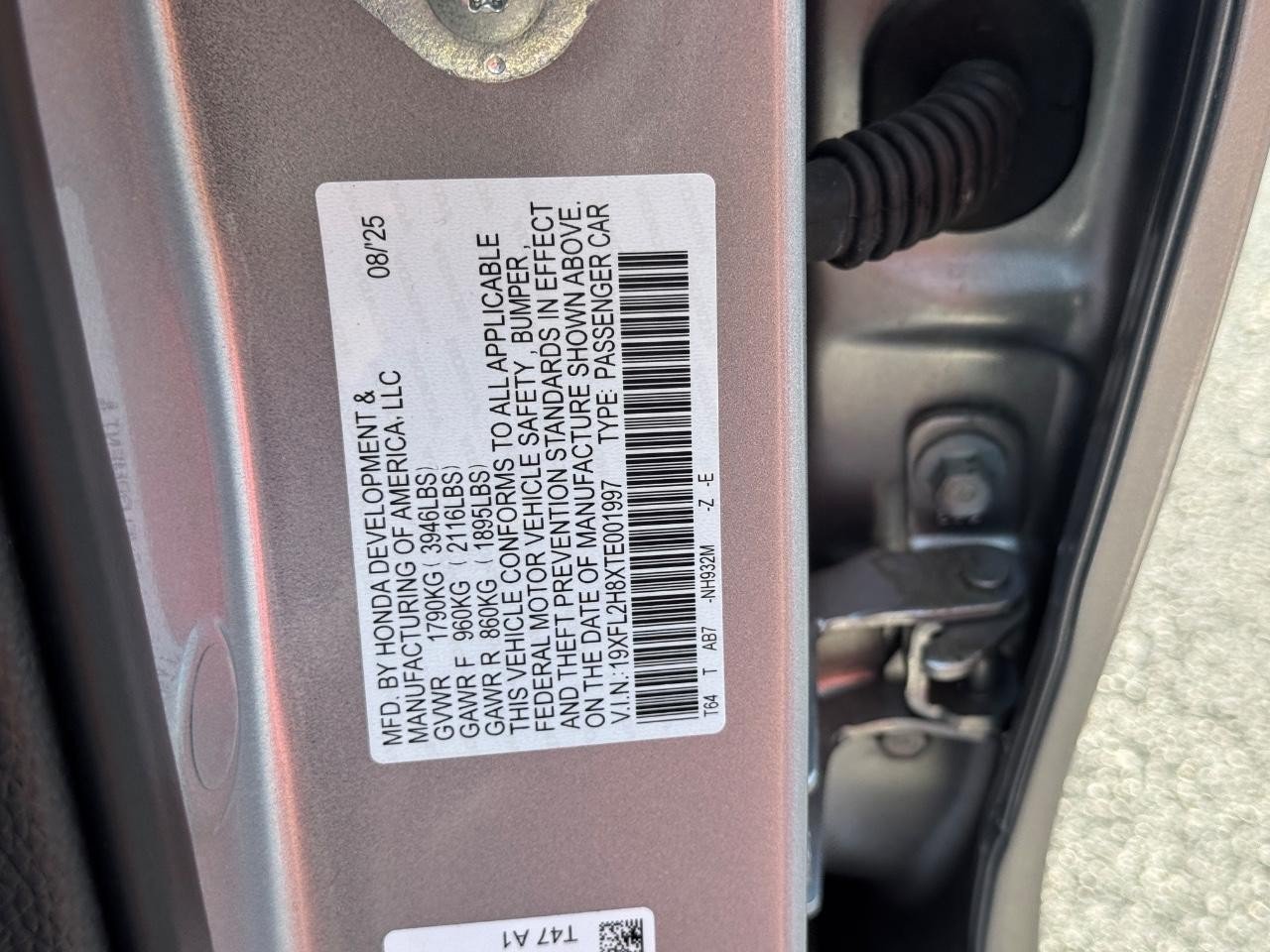Certified 2026 Honda Civic Sport image 26