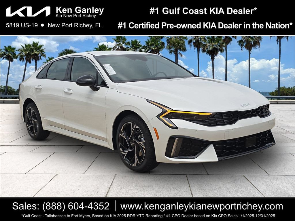 New 2026 Kia K5 GT-Line w/ GT-Line Red Interior Package
