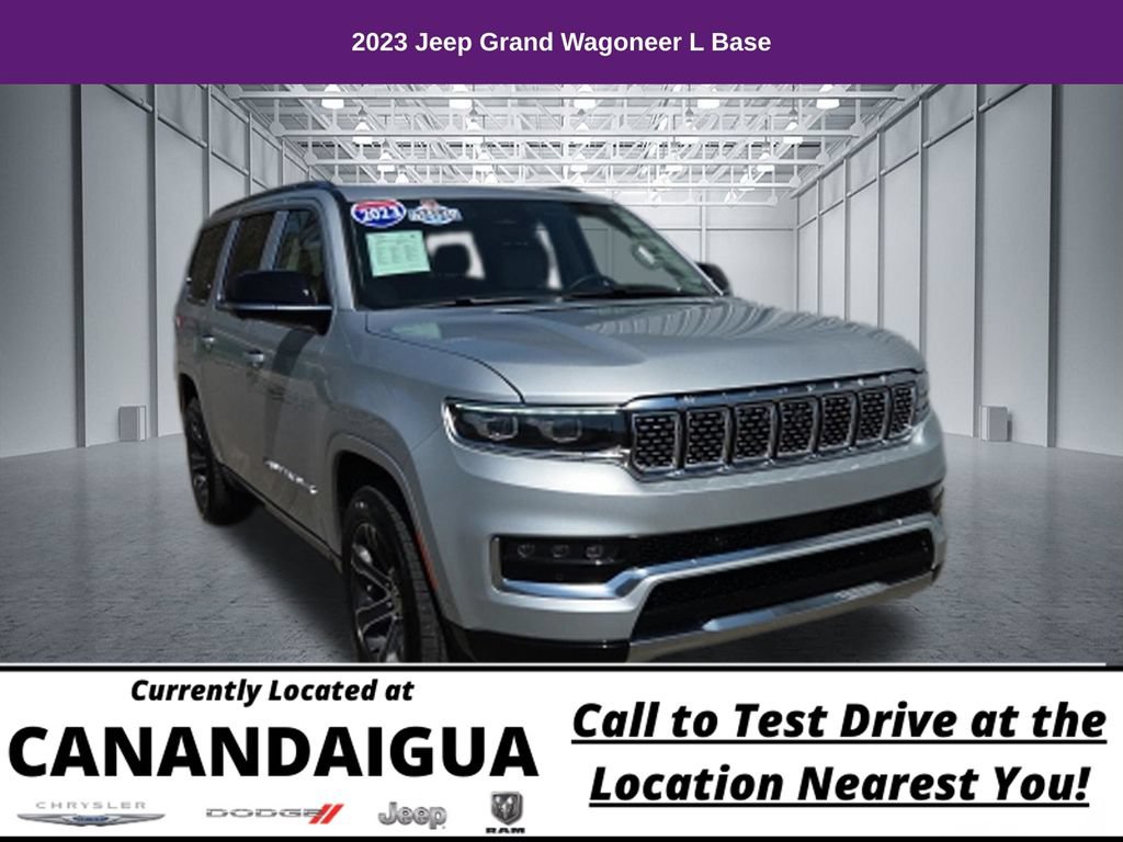 Used 2023 Jeep Grand Wagoneer L 4WD image 1