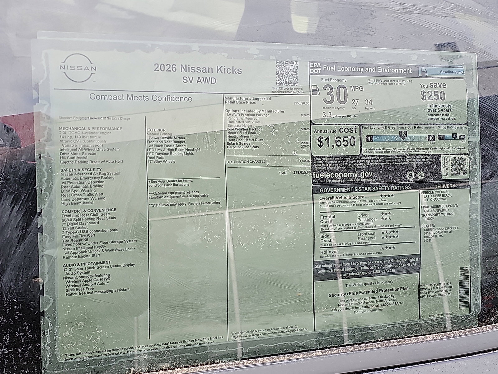 New 2026 Nissan Kicks SV w/ SV Premium Package image 19