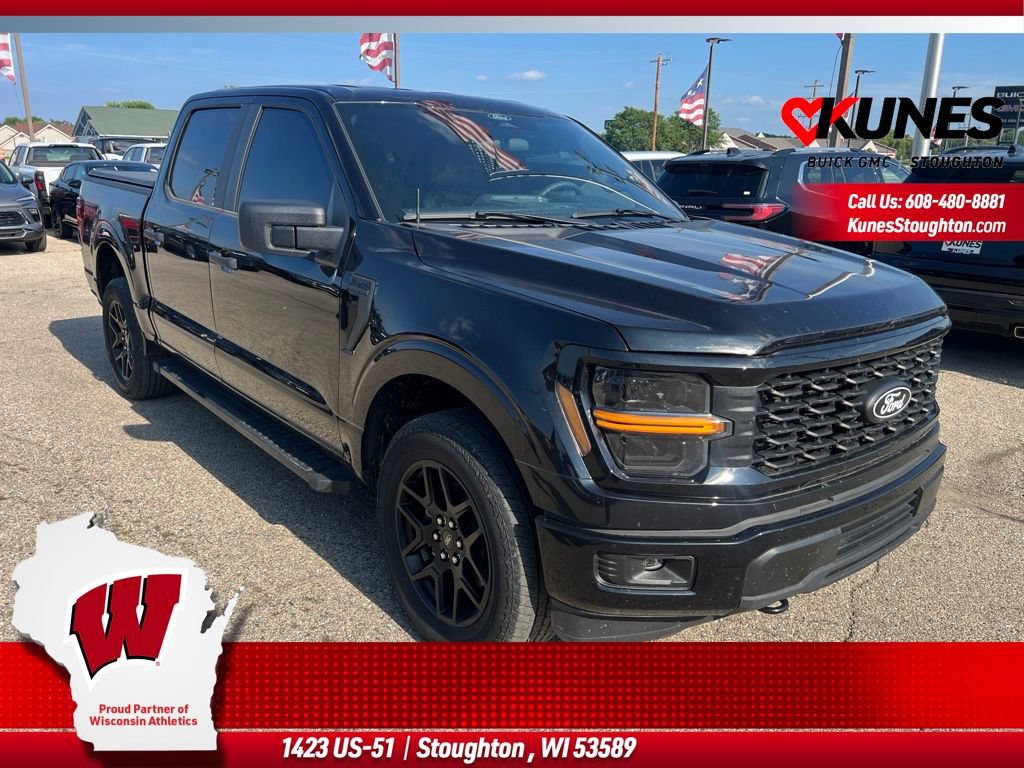 Used 2024 Ford F150 STX w/ STX Black Appearance Package AWD/4WD video 1