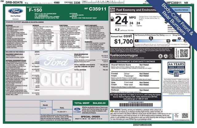 Used 2021 Ford F150 Lariat AWD/4WD image 25