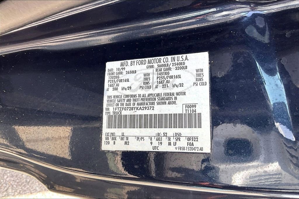 Used 2000 Ford F150 XL RWD image 10