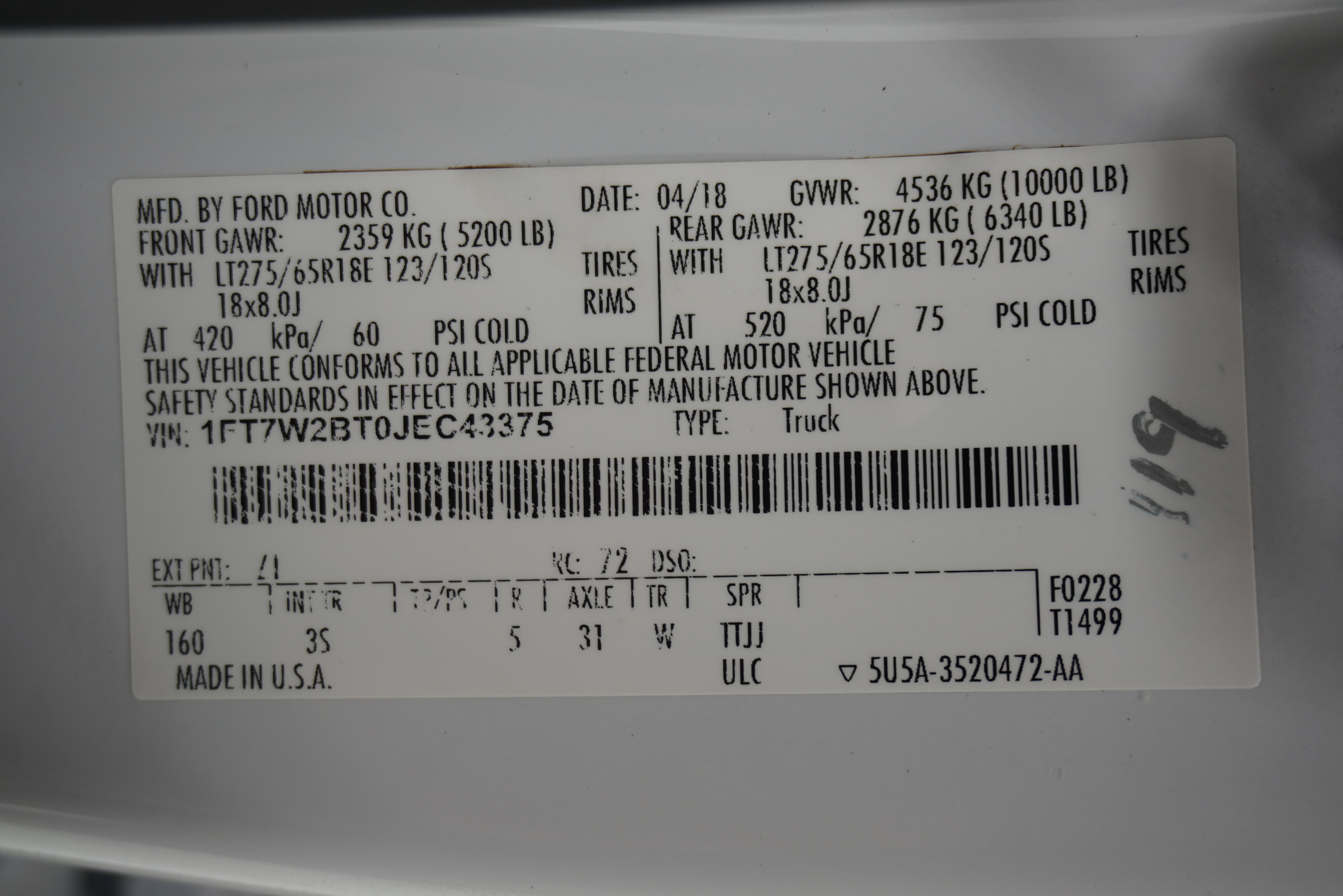 Used 2018 Ford F250 XLT AWD/4WD image 28