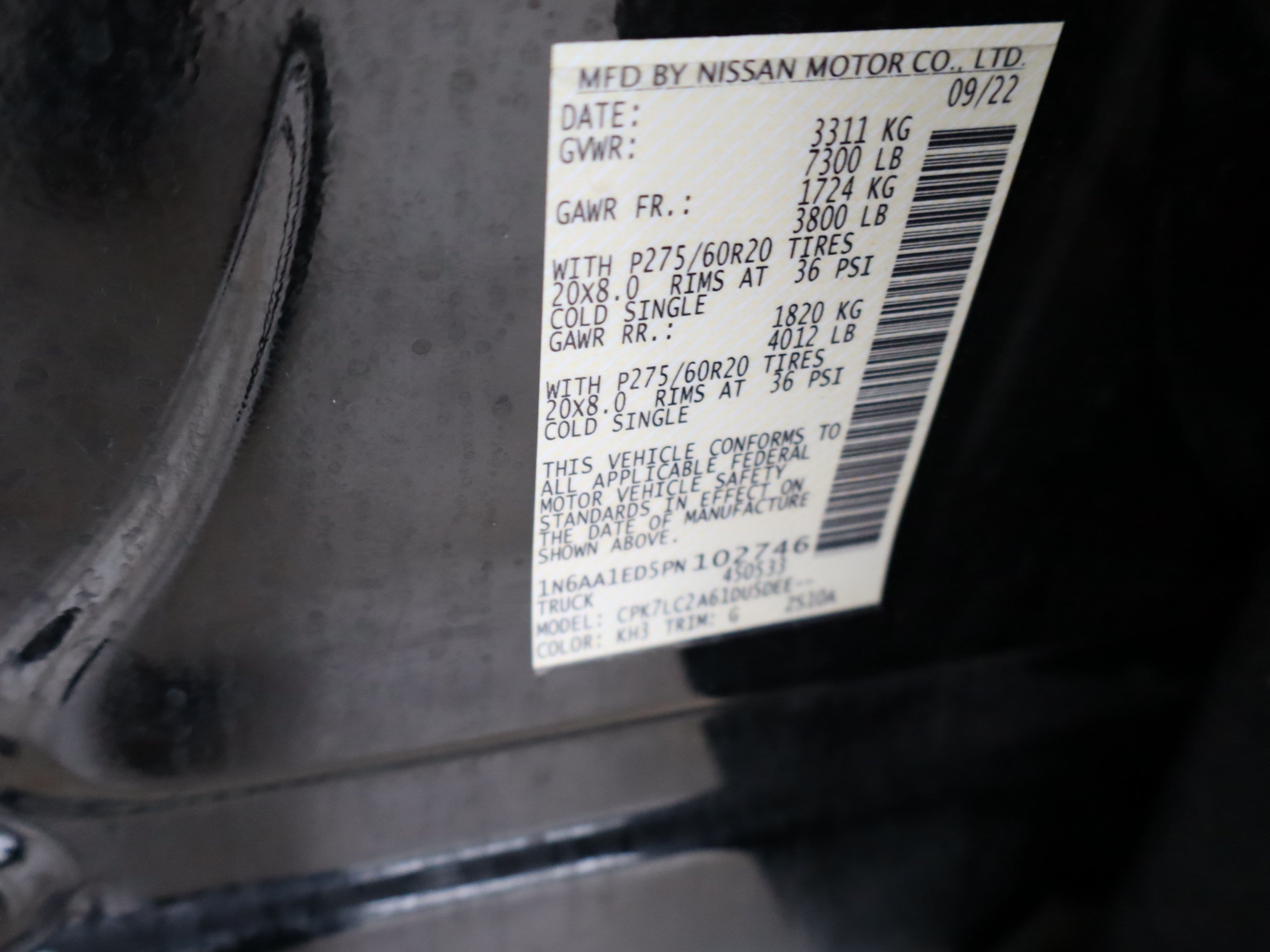 Used 2023 Nissan Titan SV w/ SV Convenience Package AWD/4WD image 41