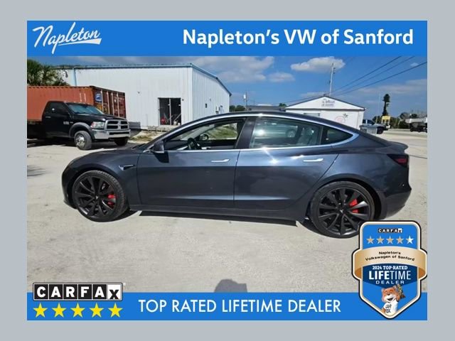 Used 2020 Tesla Model 3 Performance AWD/4WD image 1