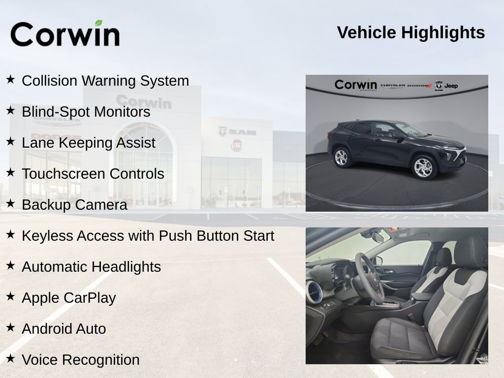 Used 2026 Chevrolet Trax LS w/ LS Convenience Package FWD image 11