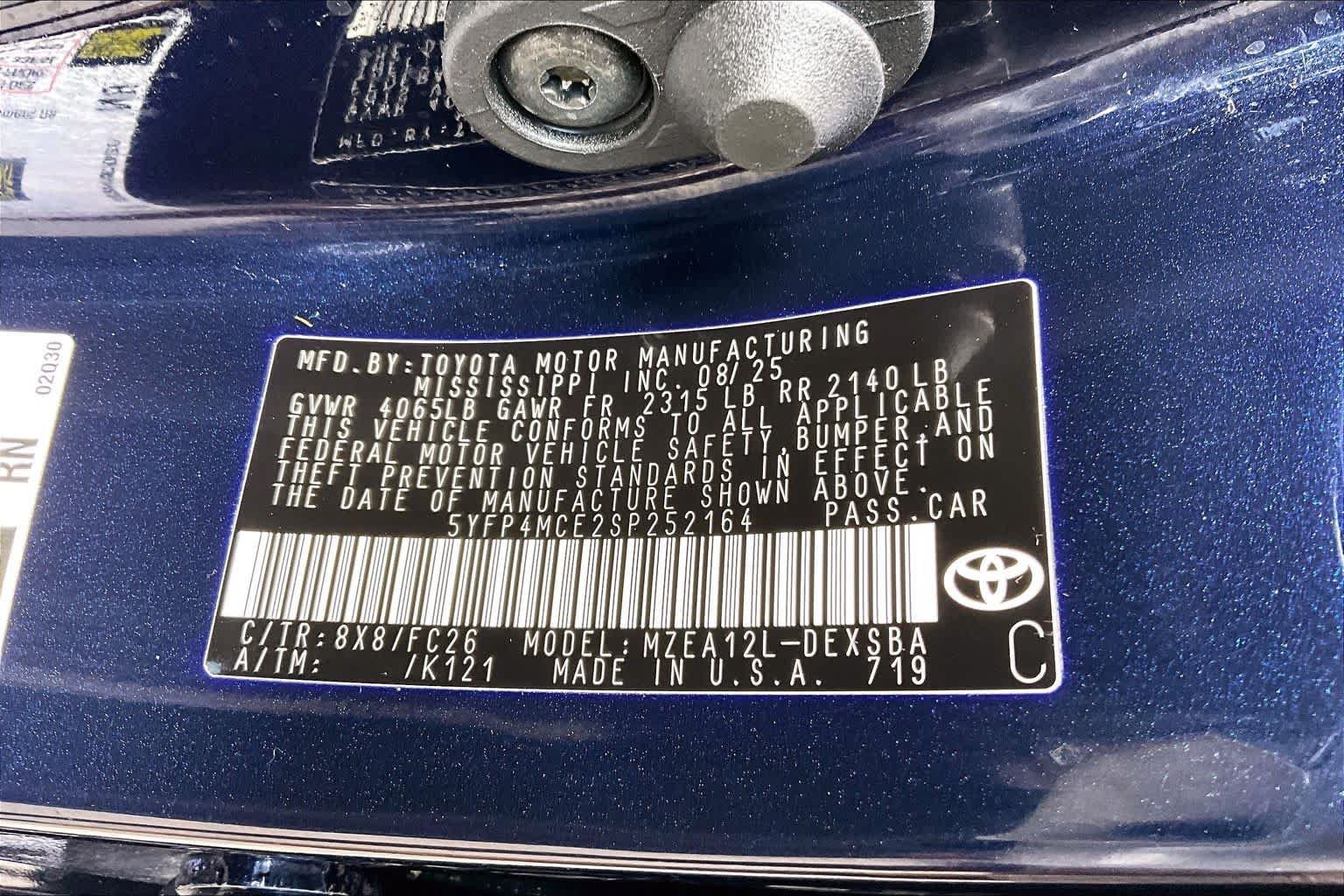 Certified 2025 Toyota Corolla SE w/ SE Premium Package FWD image 34
