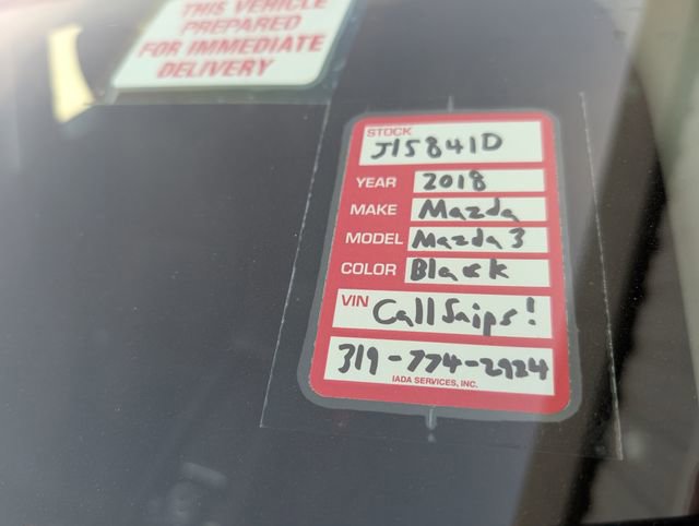 Used 2018 MAZDA MAZDA3 Sport image 34