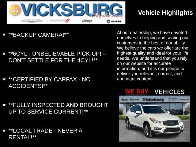 Used 2016 INFINITI QX50 Journey w/ Premium Package image 7