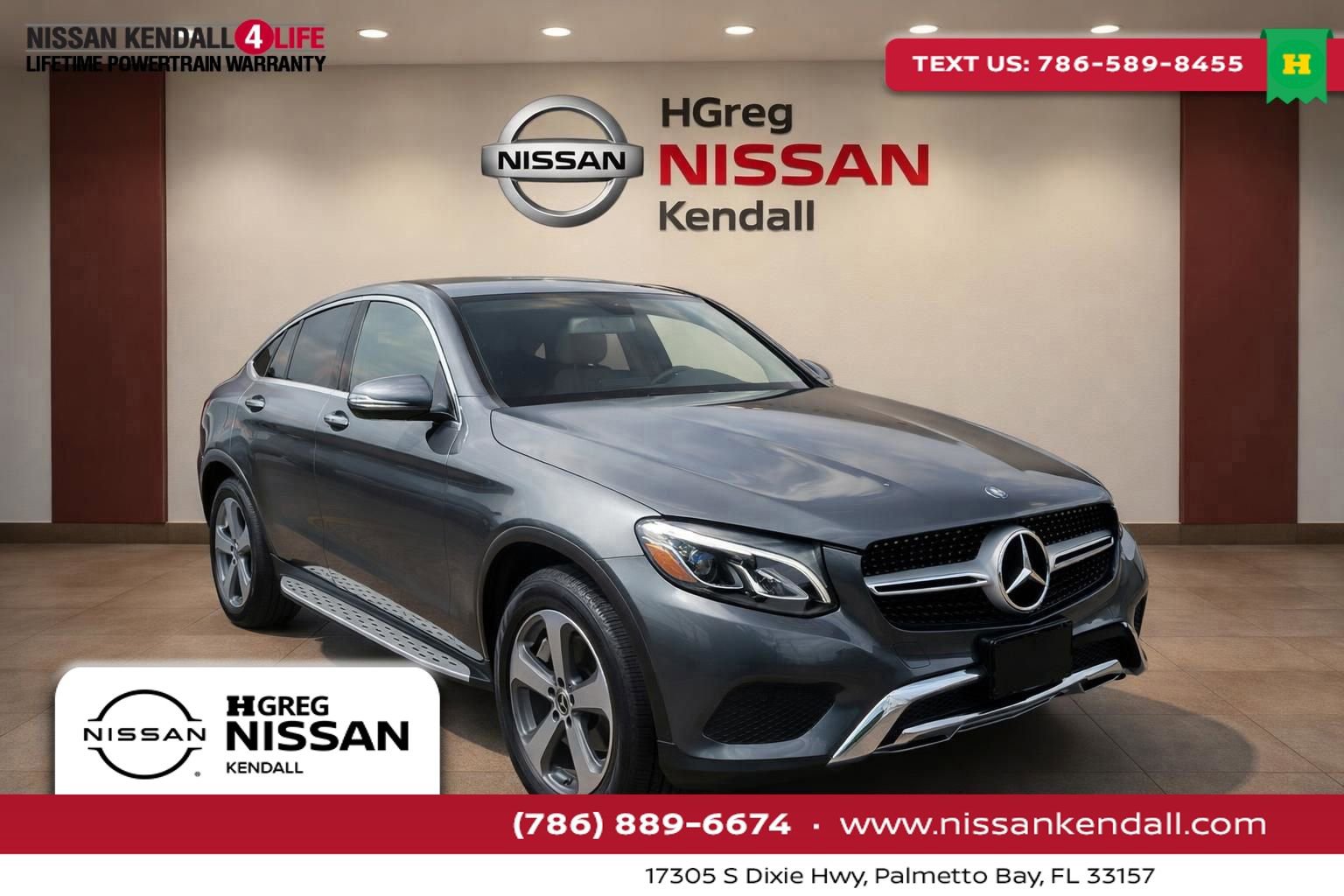 Used 2017 Mercedes-Benz GLC 300 4MATIC Coupe w/ Premium 2 Package image 1