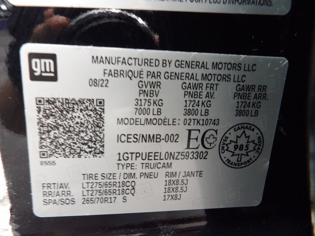 Used 2022 GMC Sierra 1500 AT4 AWD/4WD image 57