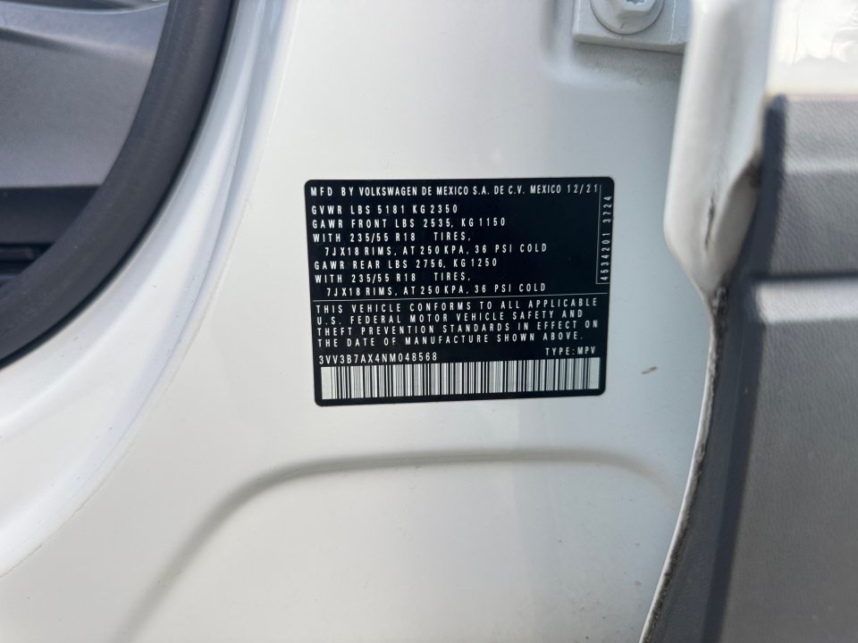 Used 2022 Volkswagen Tiguan SE FWD image 39