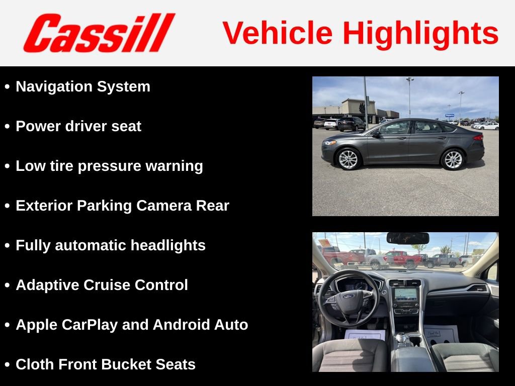 Used 2020 Ford Fusion SE FWD image 13
