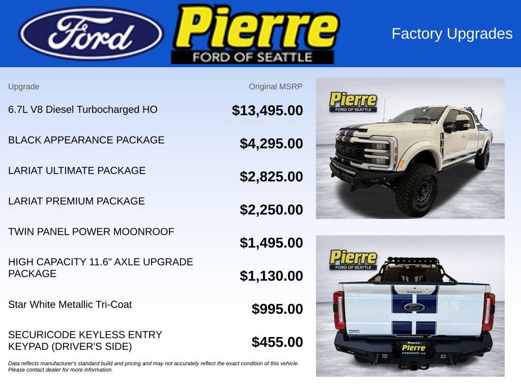 New 2026 Ford F250 Lariat w/ Black Appearance Package AWD/4WD image 13