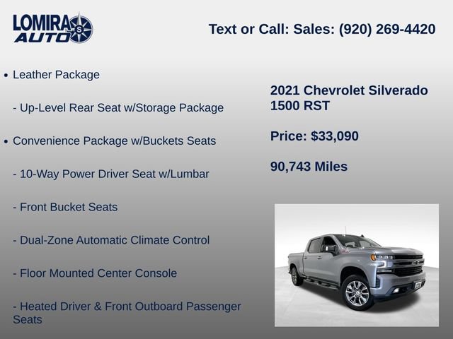 Used 2021 Chevrolet Silverado 1500 RST w/ All Star Edition Plus AWD/4WD image 39