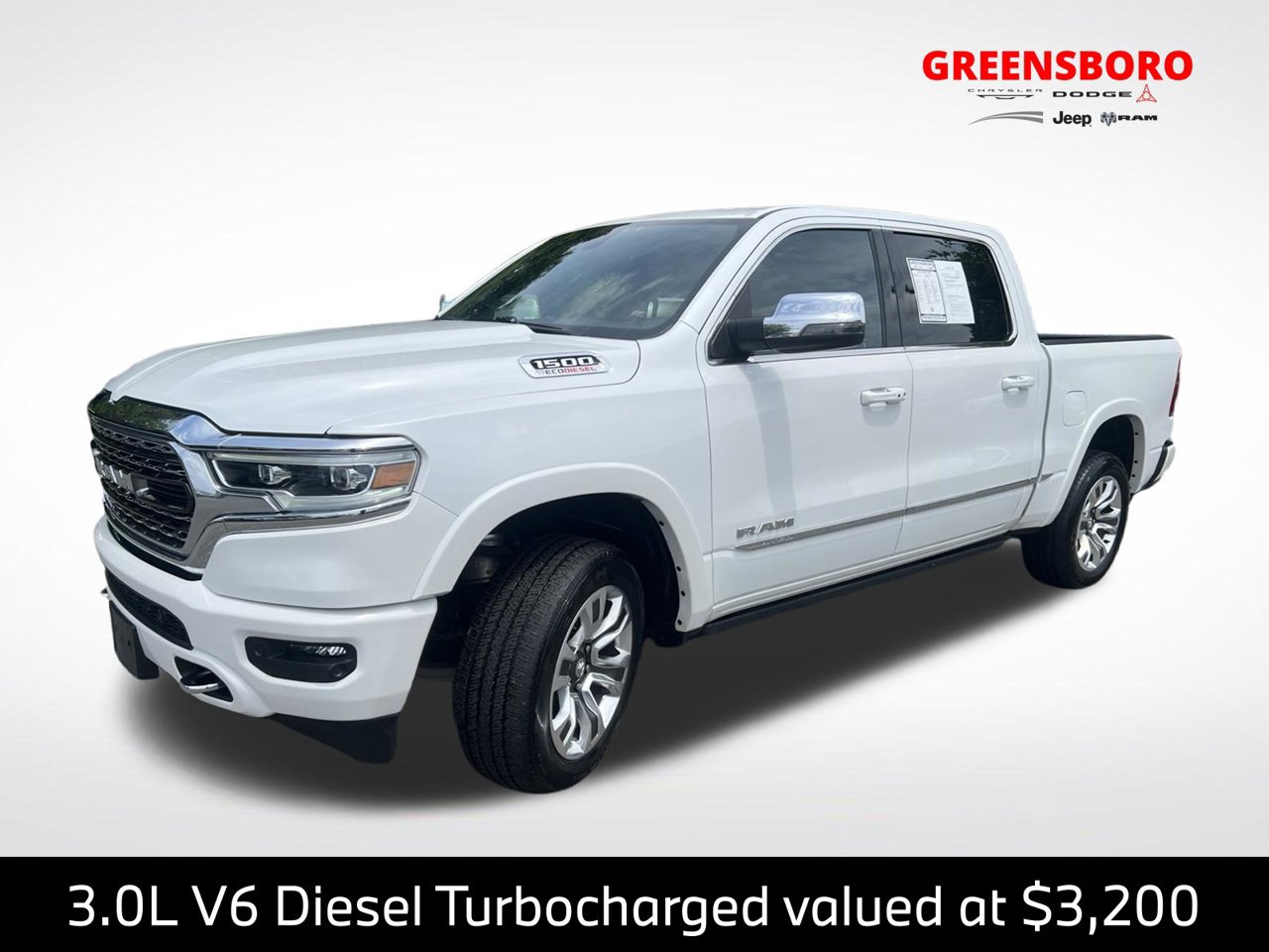 Used 2023 RAM 1500 Limited w/ Body Color Bumper Group
