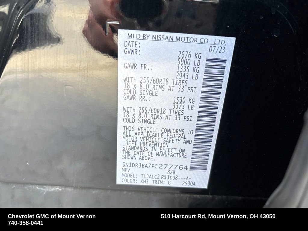 Used 2023 Nissan Pathfinder SV image 28