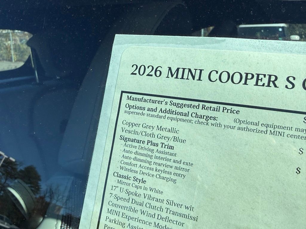 New 2026 MINI Cooper S FWD image 30