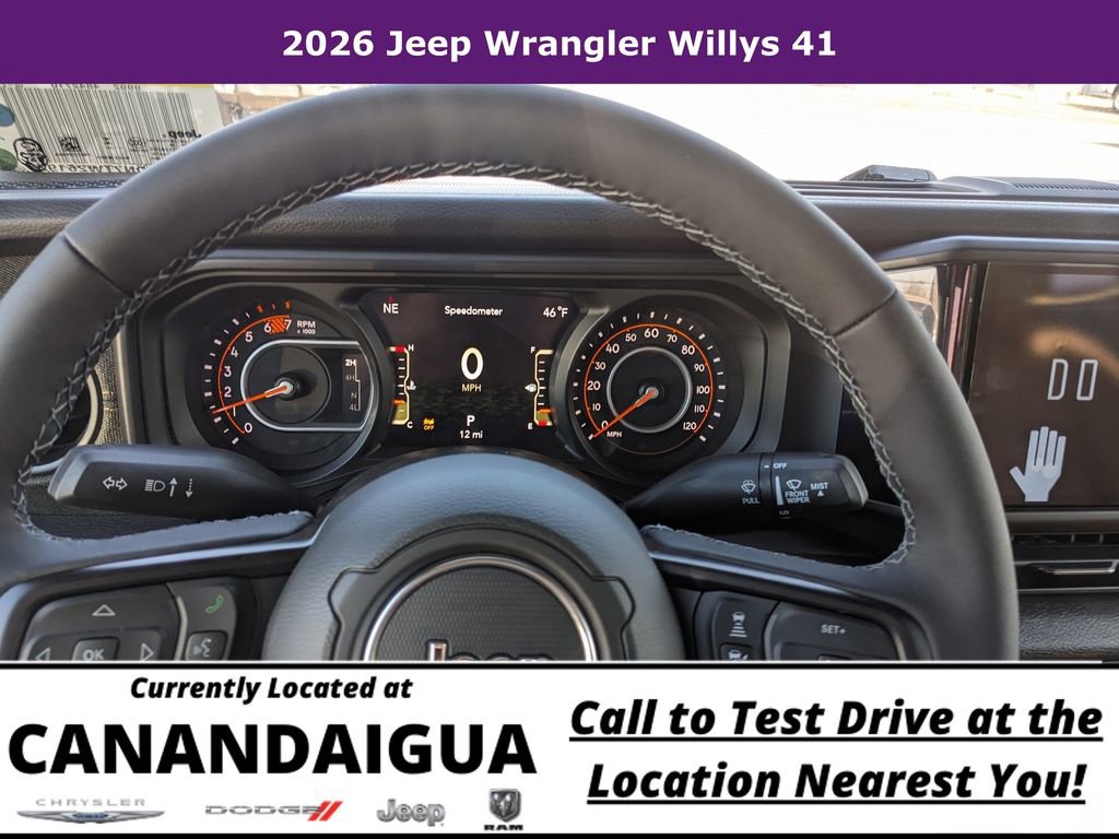 New 2026 Jeep Wrangler Unlimited Sport AWD/4WD image 13