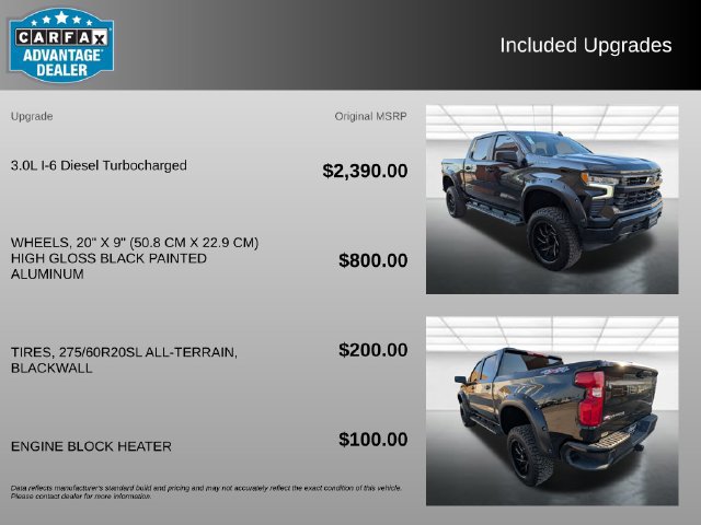 Used 2023 Chevrolet Silverado 1500 RST AWD/4WD image 3