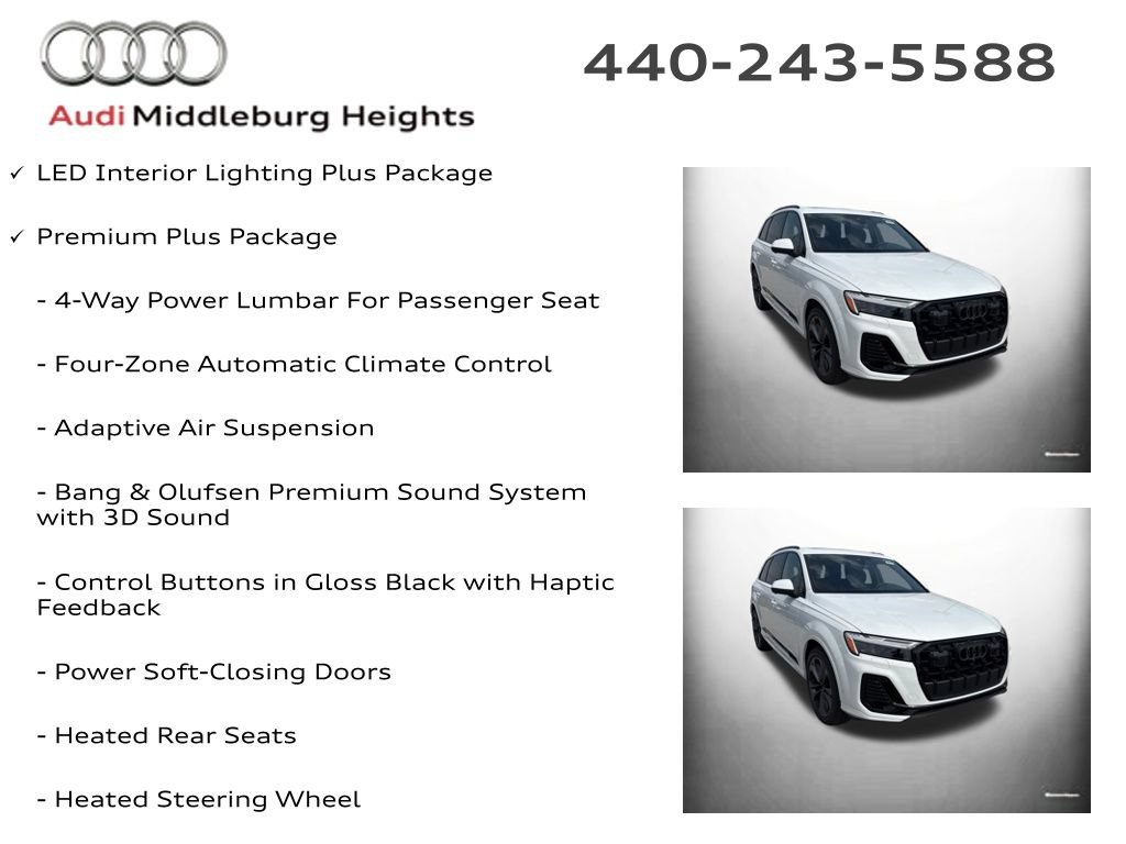 Used 2026 Audi Q7 3.0T Premium Plus w/ Premium Plus Package AWD/4WD image 7