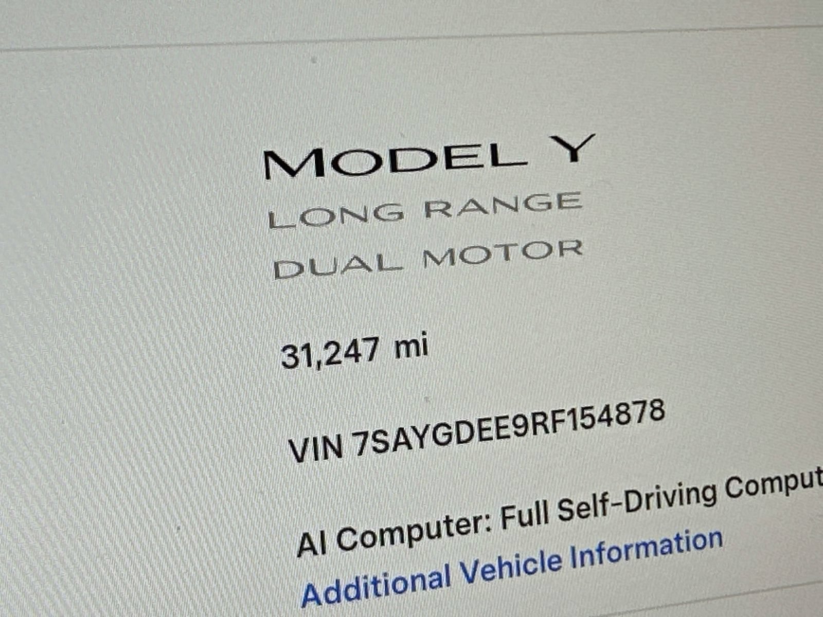 Used 2024 Tesla Model Y Long Range AWD/4WD image 12