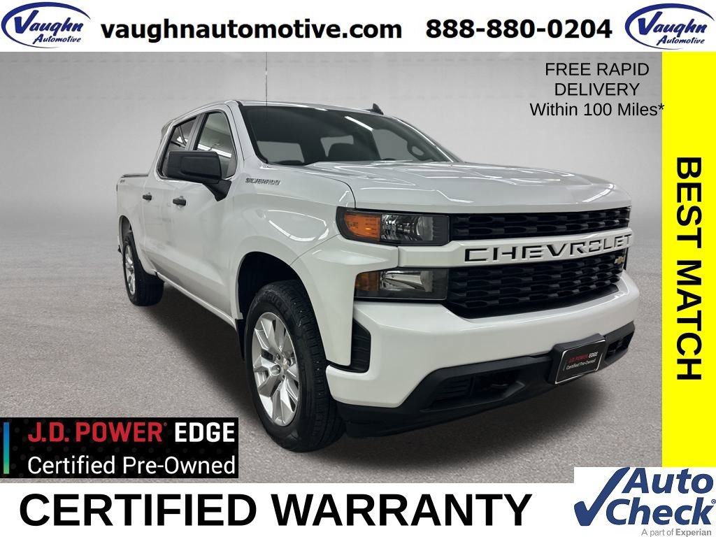 Used 2019 Chevrolet Silverado 1500 Custom w/ Custom Value Package
