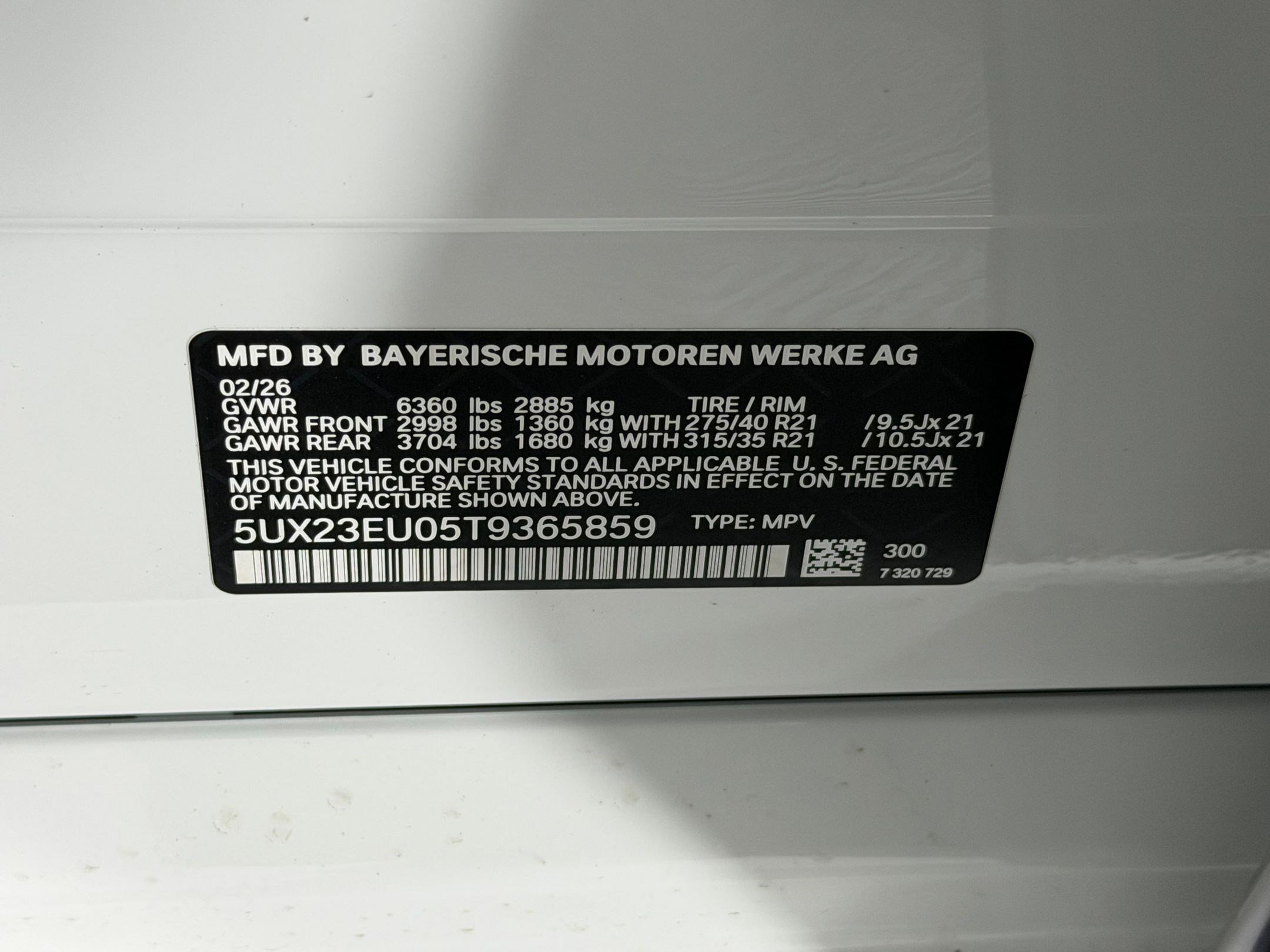 New 2026 BMW X5 xDrive40i w/ M Sport Package image 20