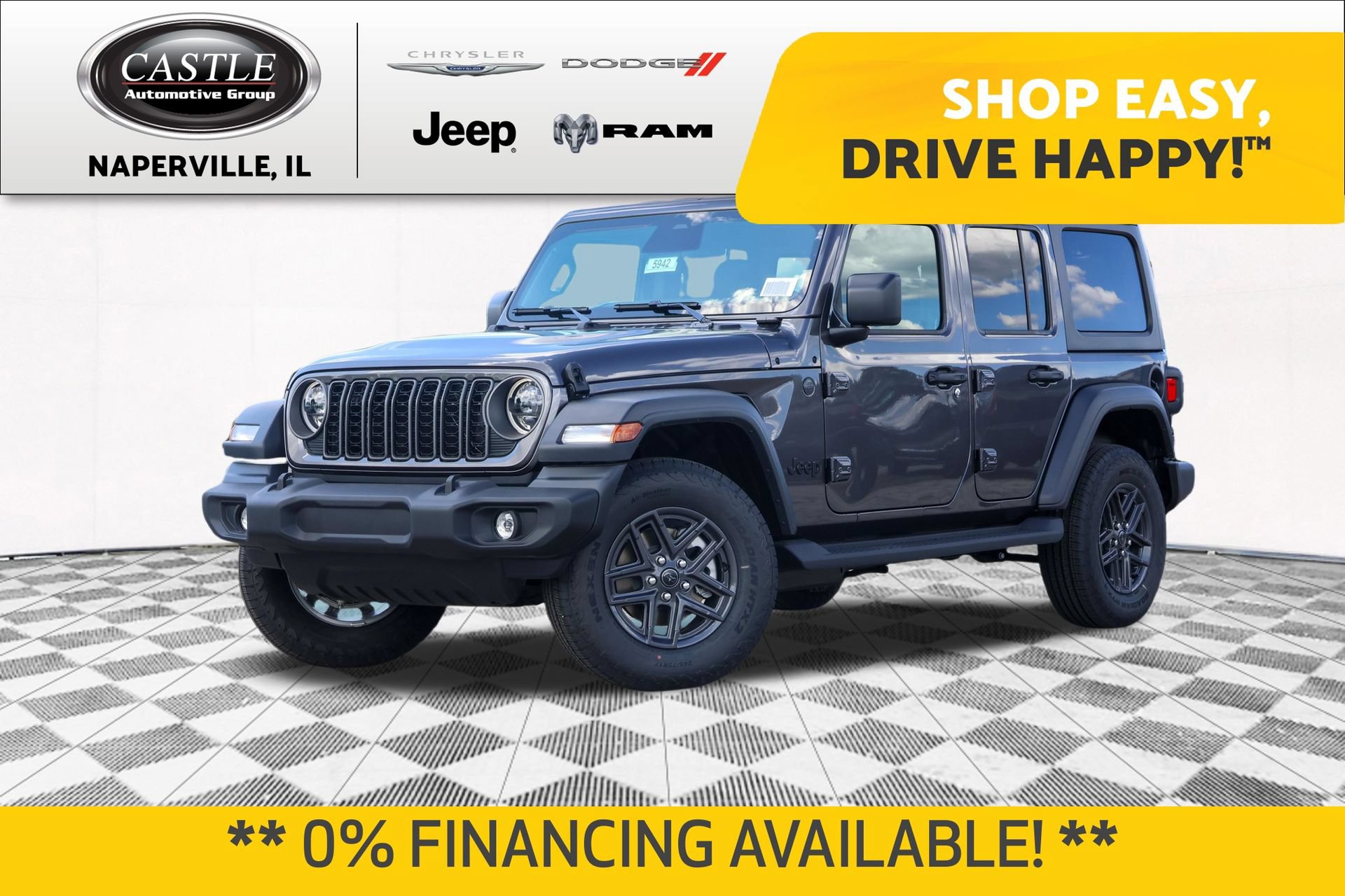 New 2026 Jeep Wrangler Unlimited Sport