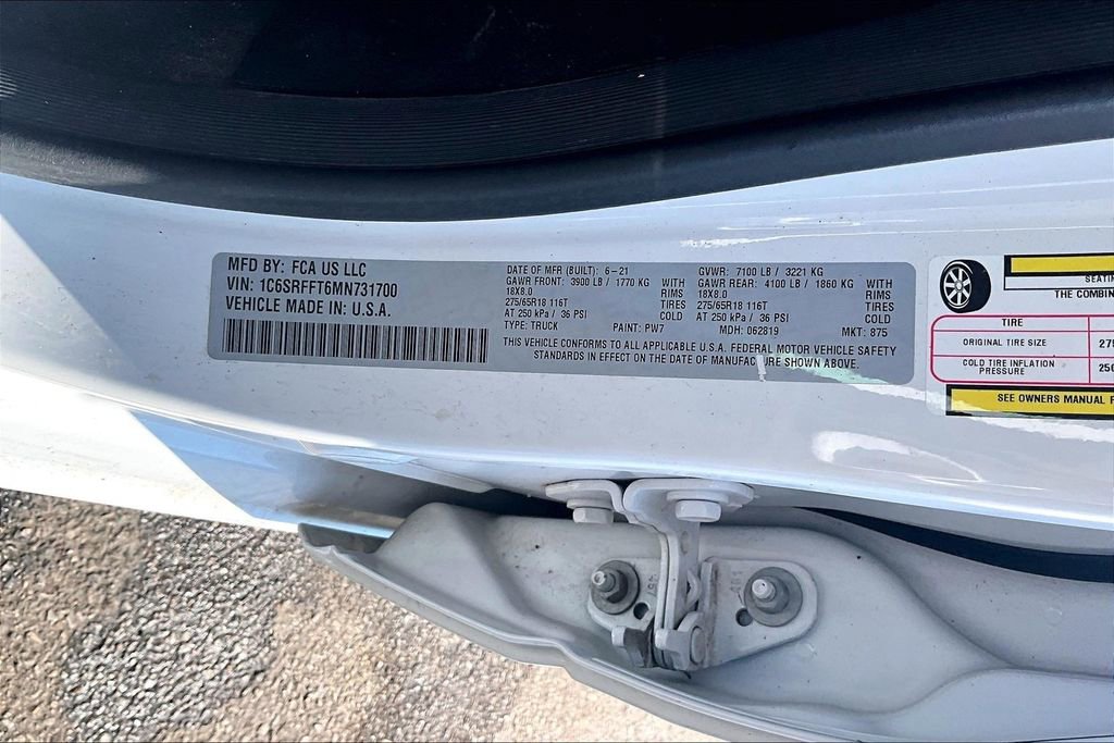 Used 2021 RAM 1500 Big Horn image 6