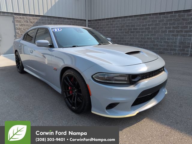 Used 2021 Dodge Charger Scat Pack w/ Dynamics Package RWD image 1