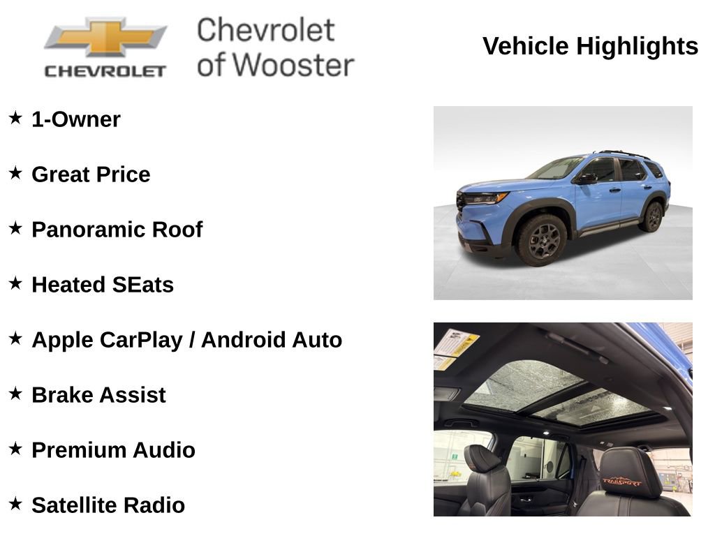 Used 2023 Honda Pilot TrailSport image 2