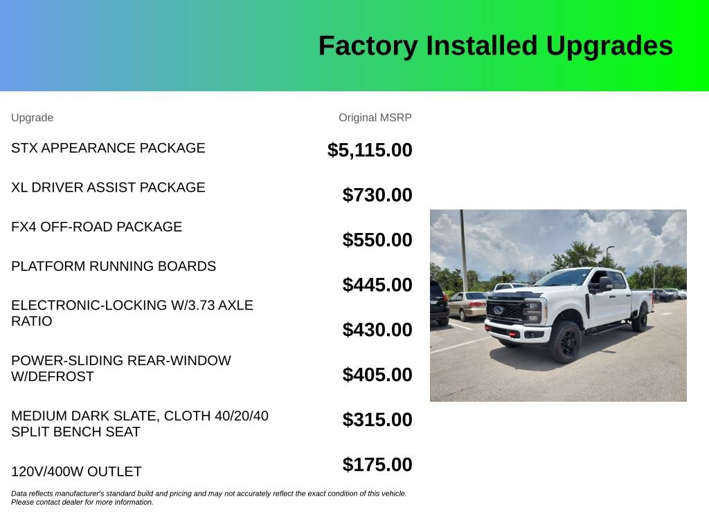 Used 2025 Ford F250 XL w/ STX Appearance Package AWD/4WD image 4