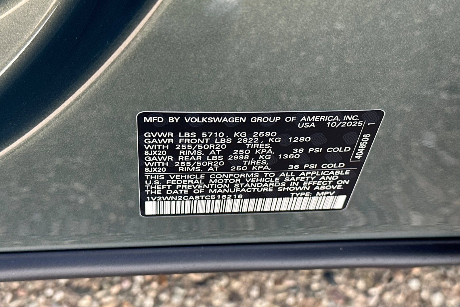 New 2026 Volkswagen Atlas SE image 28