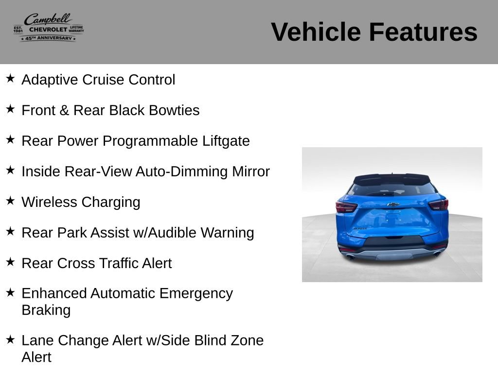 Used 2024 Chevrolet Blazer LT w/ Convenience Package FWD image 16