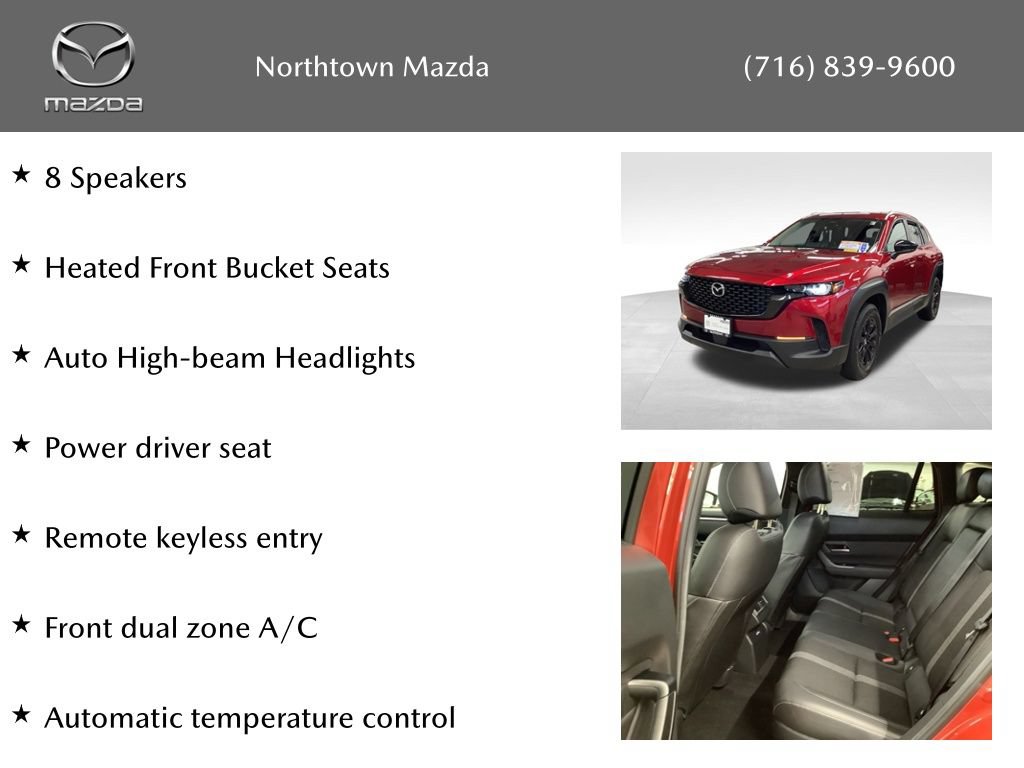 Certified 2025 MAZDA CX-50 2.5 Hybrid w/ Weather Package AWD/4WD image 2