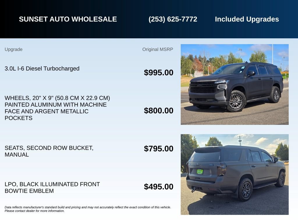 Used 2022 Chevrolet Tahoe LT AWD/4WD image 22