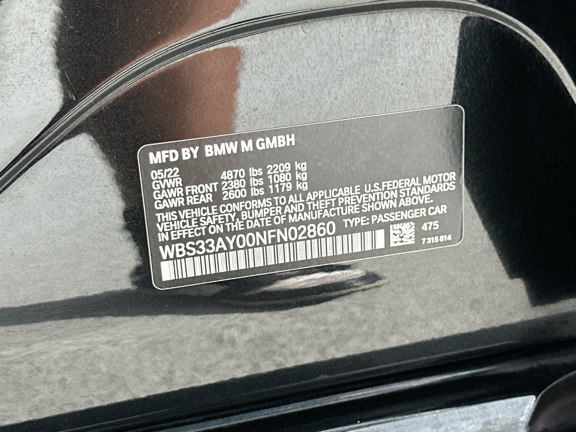 Used 2022 BMW M3 Competition w/ Executive Package RWD image 36