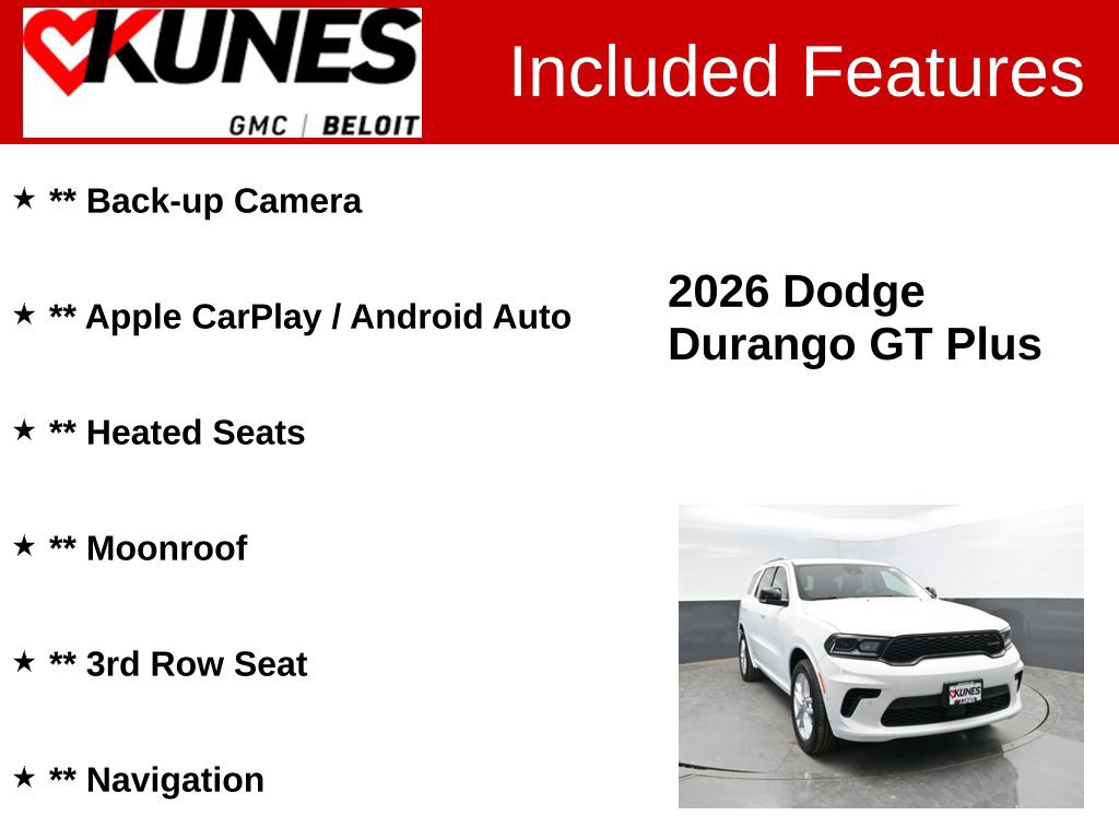 Used 2026 Dodge Durango GT AWD/4WD image 2