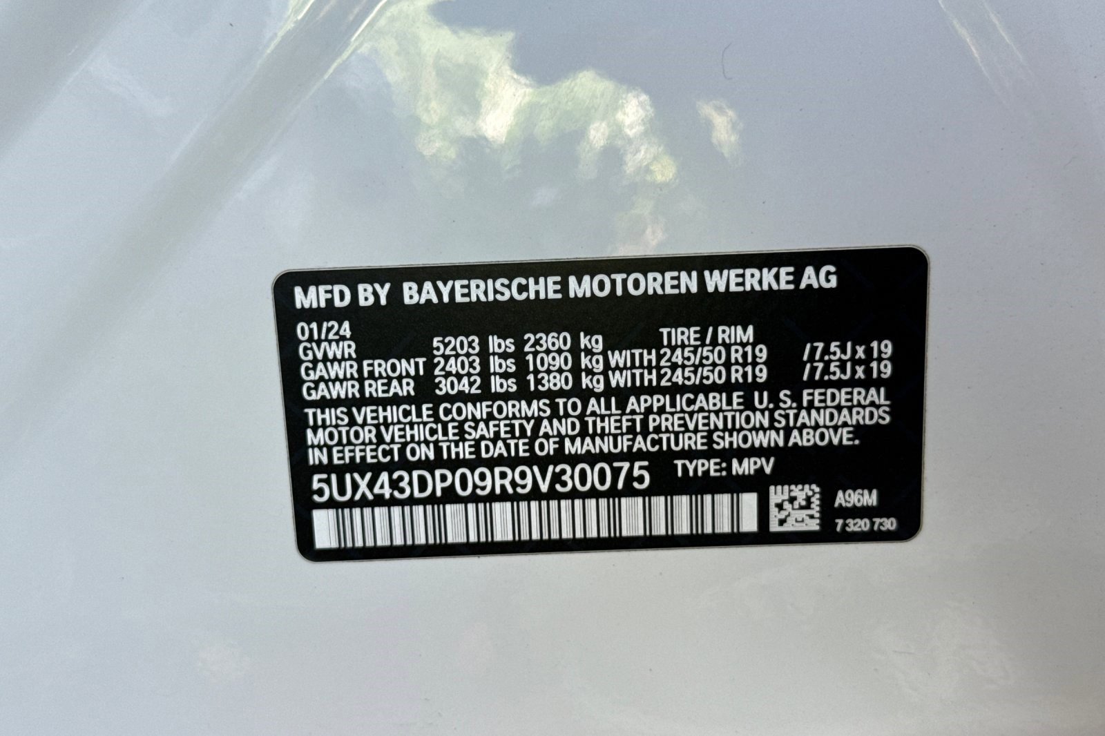 Used 2024 BMW X3 sDrive30i RWD image 21