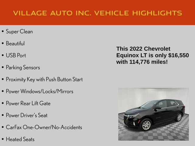 Used 2022 Chevrolet Equinox LT w/ Driver Convenience Package AWD/4WD image 7