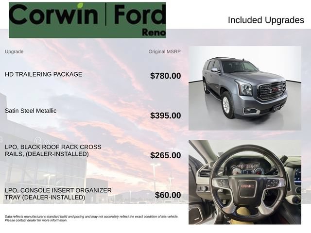 Used 2018 GMC Yukon SLE w/ HD Trailering Package AWD/4WD image 3