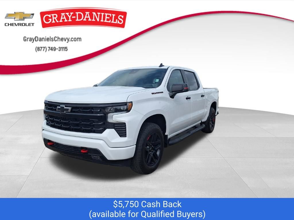 New 2026 Chevrolet Silverado 1500 RST w/ Redline Edition AWD/4WD image 1