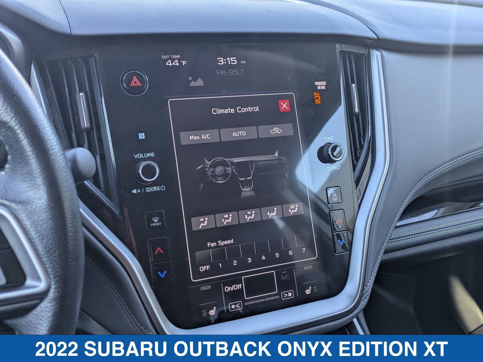 Certified 2022 Subaru Outback Onyx Edition XT image 24